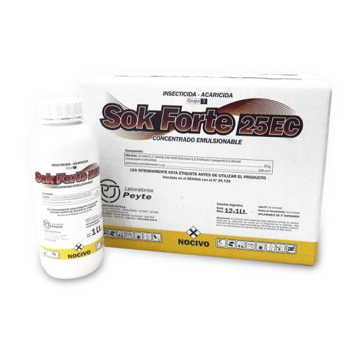 SOKFORTE 25 - Bifentrin 25% | 12 lts