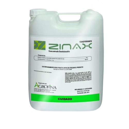 ZINAX -  Aceite vegetal metilado 75% | 20 lts