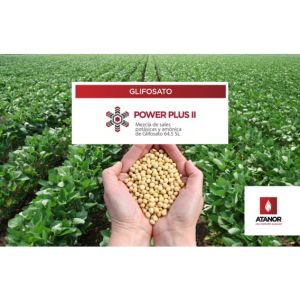 POWER PLUS II - Glifosato: mezcla sales potásica y amónica (Eq. Ac. 54%) | 20 lts